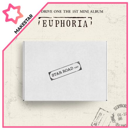 [POB MS] ALPHA DRIVE ONE - EUPHORIA - Mini Album Vol.1 (STAR ROAD Ver.)