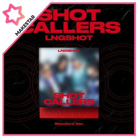 [POB MS] LNGSHOT - SHOT CALLERS - EP Album (Standard Ver.)