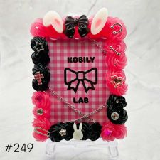 KOBILY LAB - Toploader - Lapin noir et rose