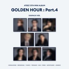 [DIGIPACK] ATEEZ - Golden Hour : Part 4 - Mini Album Vol.13