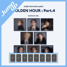 [POB JUP] ATEEZ - Golden Hour : Part 4 - Mini Album Vol.13 (Digipack ver.)