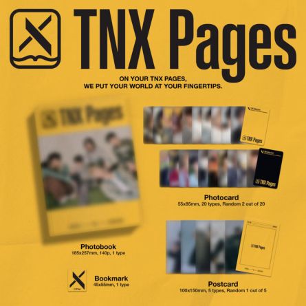 [PHOTOBOOK] TNX - TNX PAGES