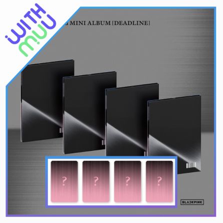 [POB WM] BLACKPINK - DEADLINE - Mini Album Vol.3 (SILVER Ver.)