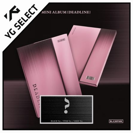 [POB YG] BLACKPINK - DEADLINE - Mini Album Vol.3 (PINK Ver.)