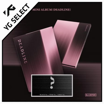 [POB YG] BLACKPINK - DEADLINE - Mini Album Vol.3 (BLACK Ver.)