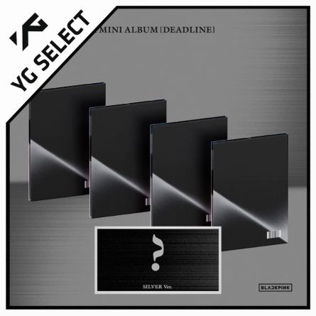 [POB YG] BLACKPINK - DEADLINE - Mini Album Vol.3 (SILVER Ver.)