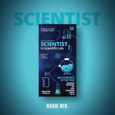 ENHYPEN - WORLD COUPON CARD COLLECTION - SCIENTIST BASIC ver.