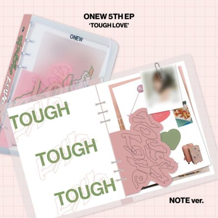 [BINDER] ONEW - TOUGH LOVE - Mini Album Vol.5 (NOTE Ver.)