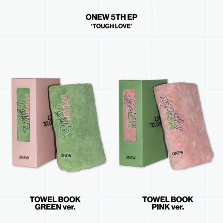 [TOWEL] ONEW - TOUGH LOVE - Mini Album Vol.5 (TOWEL BOOK Ver.)