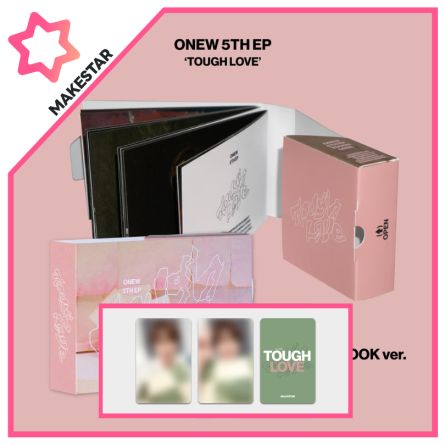 [POB MS] ONEW - TOUGH LOVE - Mini Album Vol.5 (POCKET BOOK Ver.)