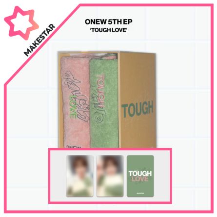 [POB MS] ONEW - TOUGH LOVE - Mini Album Vol.5 (TOWEL BOOK SET Ver.)