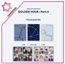 [LUCKY DRAW MS] ATEEZ - Golden Hour : Part 4 - Mini Album Vol.13 (POCA ver.)