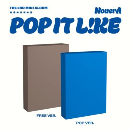 [POB MS] NouerA - POP IT LIKE - Mini Album Vol.3