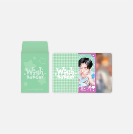 NCT WISH - WISH BAKERY POP-UP - RANDOM PATISSIER CARD SET 