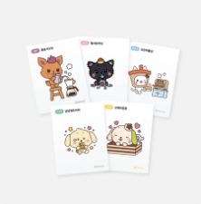NCT WISH - WISH BAKERY POP-UP - RANDOM TTIBU STICKER SET