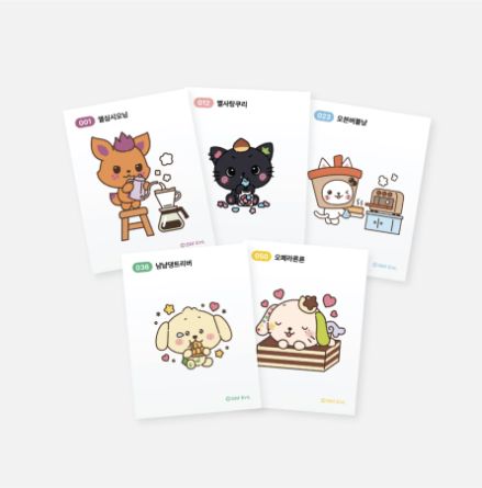 NCT WISH - WISH BAKERY POP-UP - RANDOM TTIBU STICKER SET