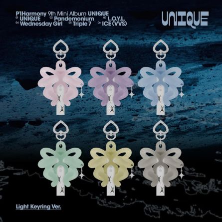 [KEYRING] P1Harmony - UNIQUE - Mini Album Vol.9 (Light Keyring Ver.)