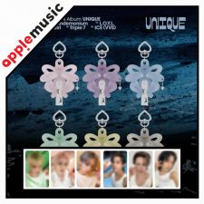 [POB AM] P1Harmony - UNIQUE - Mini Album Vol.9 (Light Keyring Ver.) 
