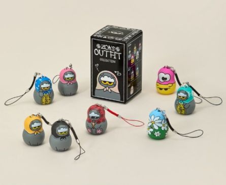 ZO&FRIENDS (G-DRAGON) - LUCKY POP-UP MD - Random Figure Keyring