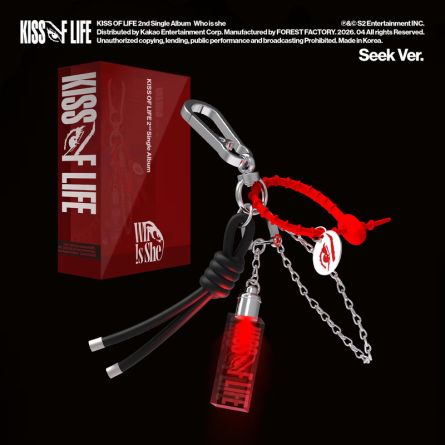 [KEYRING] KISS OF LIFE - Who is she - Single Album Vol.2 (Seek ver.)