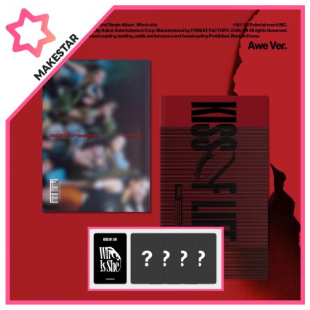 [POB MS] KISS OF LIFE - Who is she - Single Album Vol.2 (AWE ver.)