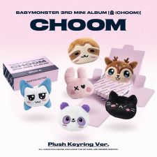 [QR] BABYMONSTER - 춤 (CHOOM) - Mini Album Vol.3 (Plush Keyring Ver)
