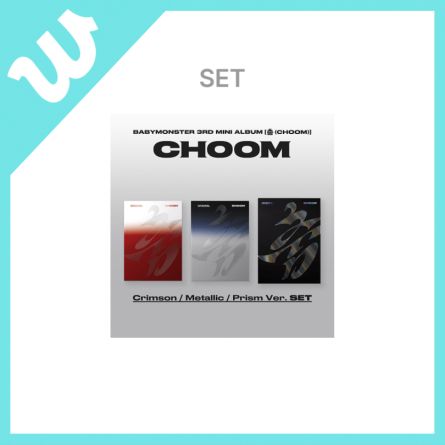 [SET BONUS WV] BABYMONSTER - 춤 (CHOOM) - Mini Album Vol.3