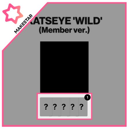 [POB MS] KATSEYE - WILD - Mini Album Vol.3 (Member ver.)