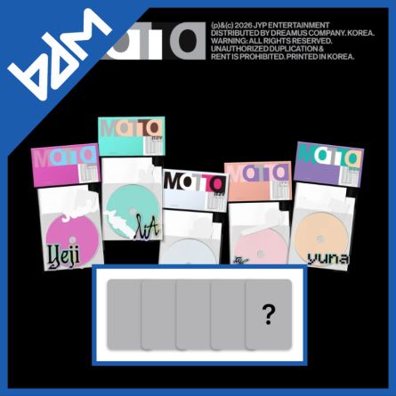 [POB BDM] ITZY - Motto - Mini Album Vol.12 (MEMBER Ver.)