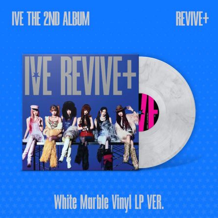 [LP] IVE - REVIVE+ - Album Vol.2 (White Marble Vinyl LP Ver.)