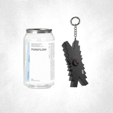 [NFC] LE SSERAFIM - PUREFLOW pt.1 - Studio Album Vol.2 (Mini Camera Black Ver.)