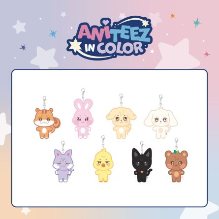ATEEZ - ANITEEZ IN COLOR - Plush Keyring