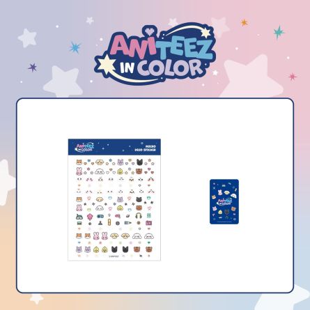 ATEEZ - ANITEEZ IN COLOR - Micro Deco Sticker