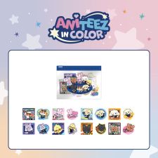 ATEEZ - ANITEEZ IN COLOR - Flake Sticker Set