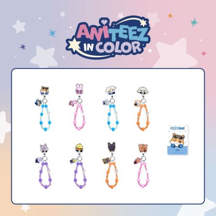 ATEEZ - ANITEEZ IN COLOR - Phone Tag Beads Strap