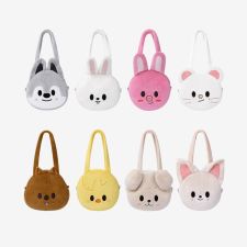 Stray Kids - [Everywhere All Around The World] Merch - SKZOO Face Shoulder Bag ver.