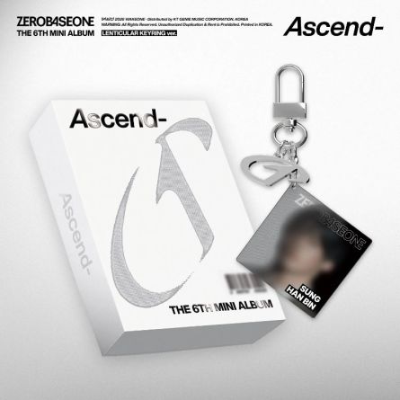 [QR] ZEROBASEONE - Ascend- - Mini Album Vol.6 (LENTICULAR KEYRING Ver.)