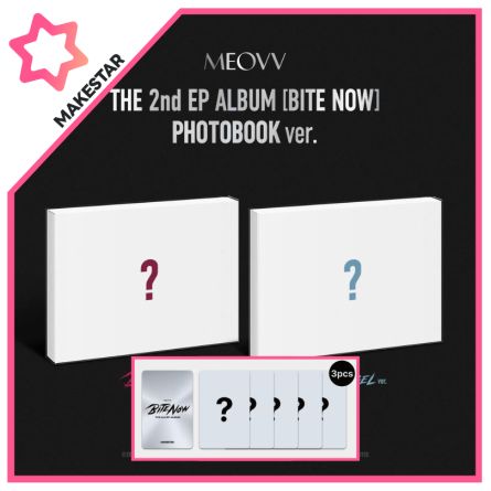 [SET POB MS] MEOVV - BITE NOW - EP Album Vol.2 (Photobook Ver.)