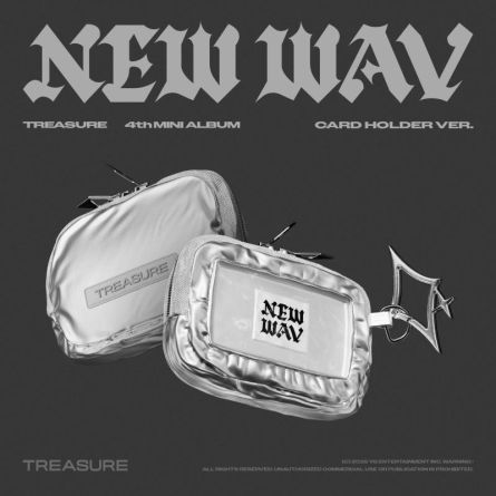 [QR] TREASURE - NEW WAV - Mini Album Vol.4 (CARD HOLDER Ver.)