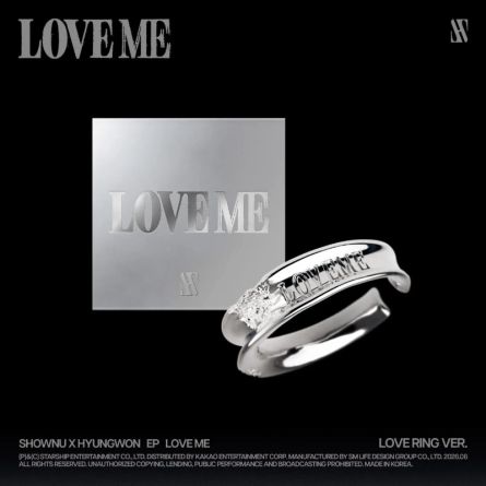 [QR] SHOWNU X HYUNGWON (MONSTA X) - LOVE ME - EP Album (LOVE RING Ver.)