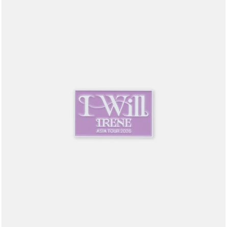 IRENE - 2026 ASIA TOUR 'I-WILL' in SEOUL MD - BADGE