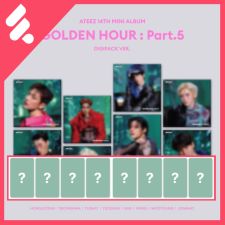 [POB FROMM] ATEEZ - GOLDEN HOUR : Part.5 - Mini Album Vol.14 (DIGIPACK Ver.)