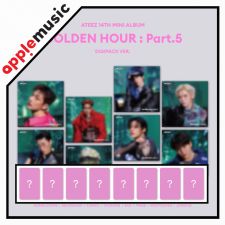 [POB AM] ATEEZ - GOLDEN HOUR : Part.5 - Mini Album Vol.14 (DIGIPACK Ver.)