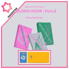 [POB MS] ATEEZ - GOLDEN HOUR : Part.5 - Mini Album Vol.14 (POCA Ver.)