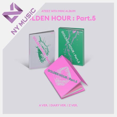 [POB NY MUSIC] ATEEZ - GOLDEN HOUR : Part.5 - Mini Album Vol.14