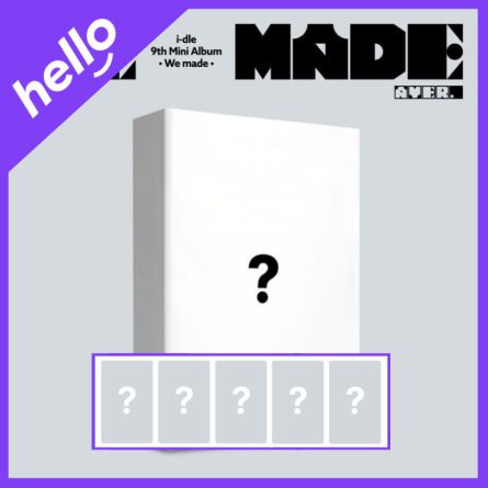 [POB HL] i-dle - We made - Mini Album Vol.9 (A Ver.)