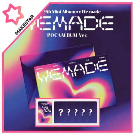 [POB MS] i-dle - We made - Mini Album Vol.9 (POCA Ver.)