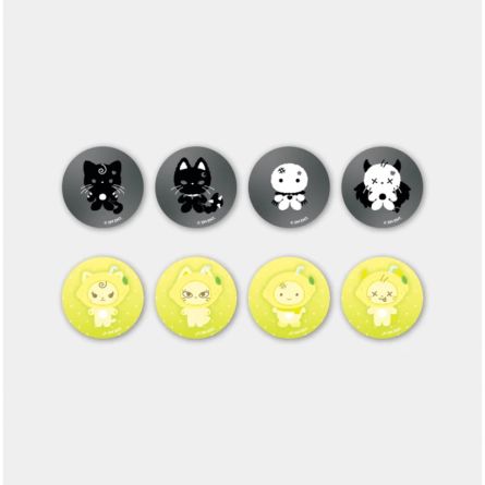 aespa - 'LEMONADE - The 2nd Album' POP-UP MD - RANDOM LENTICULAR PIN BUTTON
