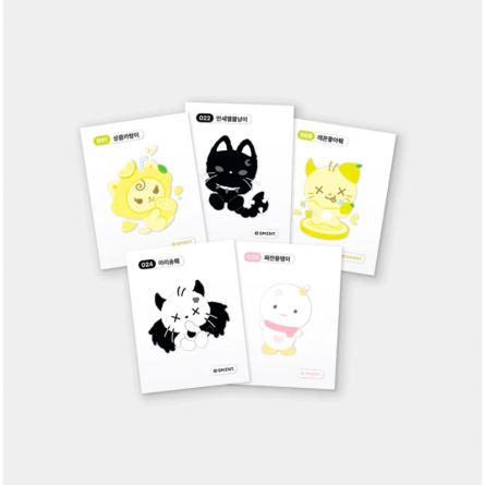 aespa - 'LEMONADE - The 2nd Album' POP-UP MD - RANDOM TTIBU STICKER SET