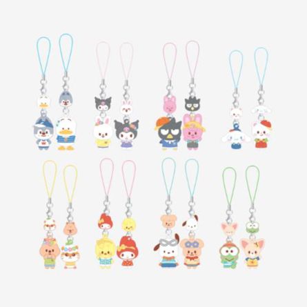 Stray Kids - SKZOO x SANRIO CHARACTERS - Mini Figure Couple Keyring